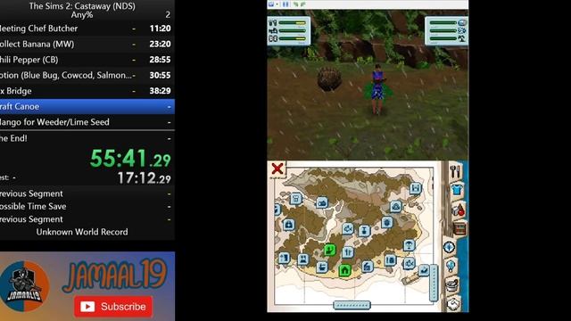The Sims 2 Castaway - Nintendo DS Speedrun Any% (1:51:37) смотреть онлайн