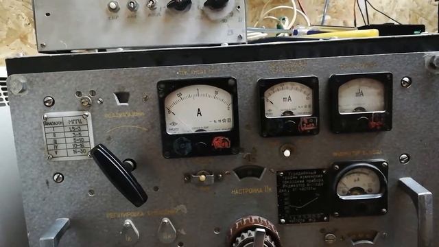 УМ Р-140 уходит в защиту при подаче анодного (родная лампа ГУ-43Б) смотреть онлайн