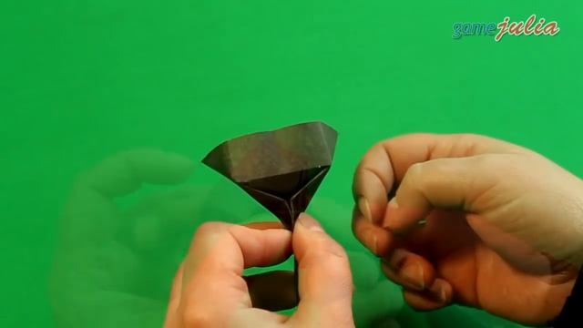 Оригами КОШКА из бумаги