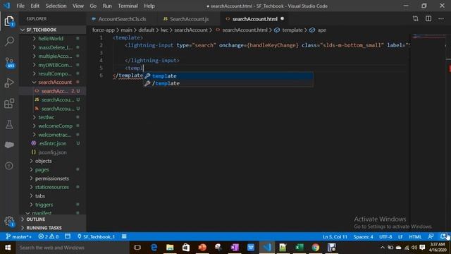 Lightning Web Component-17 (Search Component) смотреть онлайн