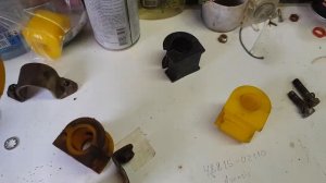 Замена втулок стабилизатора Camry 30