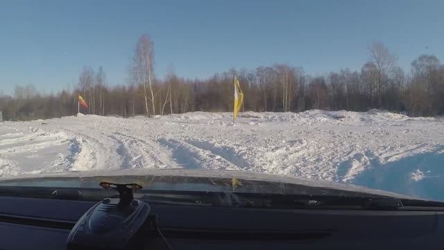 Парк Павлова январь, onboard смотреть онлайн