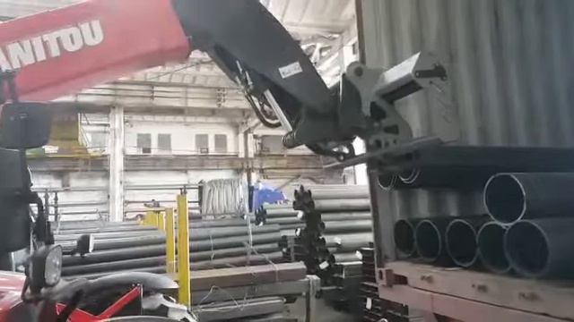 Manitou 835 выгрузка труб смотреть онлайн