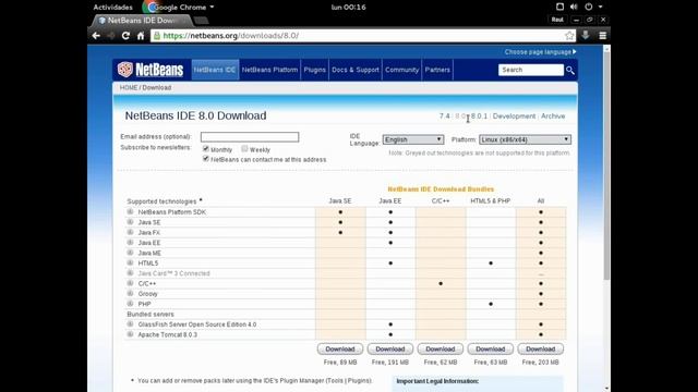 Instalar Netbeans en Fedora 21 (GNU/Linux) смотреть онлайн