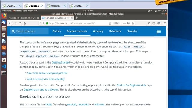 Swarm - Настройка стека - Stack смотреть онлайн