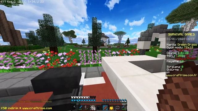 NEDEN SONOYUNCU'DA OYNAMIYORUM? - CRAFTRISE SURVIVAL GAMES смотреть онлайн