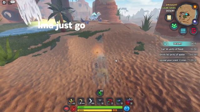 Surviving as Mijusuima in Creatures of Sonaria recode EA |Gameplay| смотреть онлайн