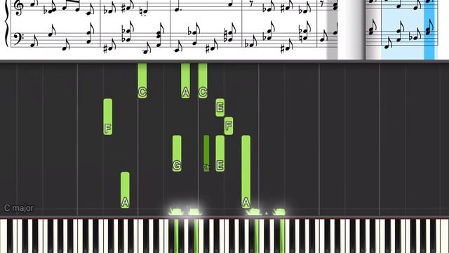 Satie | Gnossienne No. 6 | Classical Music Piano Tutorial with Sheet Music | Super EASY SLOW смотреть онлайн