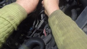 Рено Меган дизель 1,5 замена свечей накала.