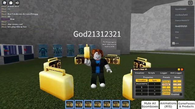 ROBLOX BoomBox Audio Scripts - Roblox смотреть онлайн