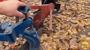 Обзор плугов. Плуг для мотоблока. A plow for a walk-behind tractor.