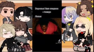 Реакция персонажей трилогии «все ради игры»/6-я часть/reaction «all for the game»/ухх... я устала :