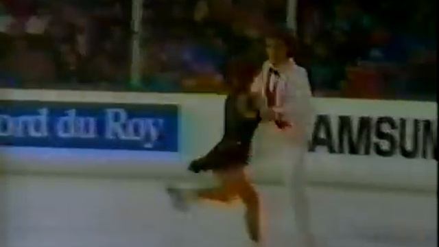 Bestemianova & Bukin (URS) - 1987 European Figure Skating Championships, Ice Dancing, Free Dance смотреть онлайн