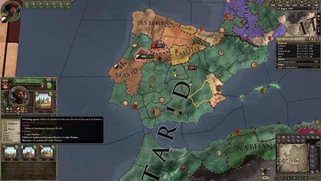 Paradox Megacampaign - Alea Iacta Est - Part 33 - The Sfaxid quest for Portugal смотреть онлайн