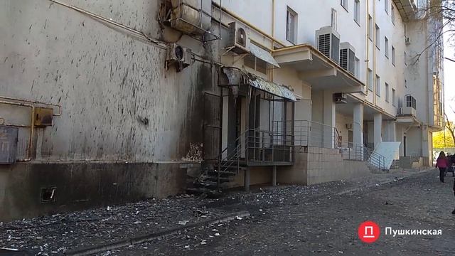 Пожар в Одессе: горела высотка на Фонтане