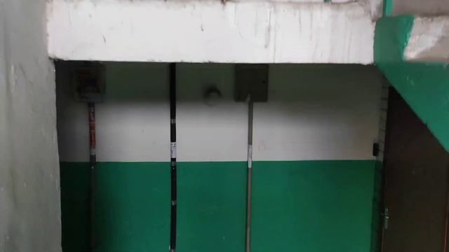 Распашной лифт НЗСМ, Г/П 350 кг, V=0,65 м/сек (ул. Калиновая, 84, подъезд 4, г. Днепропетровск) смотреть онлайн