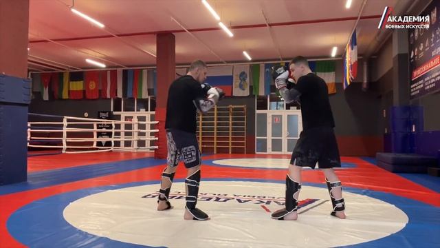Атаки в ММА. Профессиональное обучение ММА. смотреть онлайн