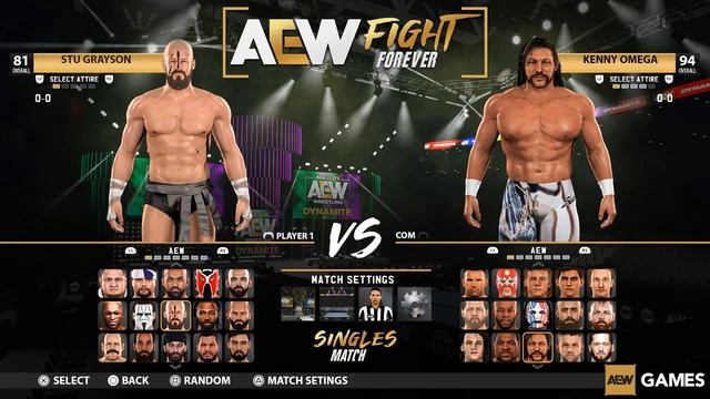 AEW Video Game: Fight Forever - Roster 160 Wrestler & Attire of AEW/ROH/LEGENDS PS5 (Concept) смотреть онлайн