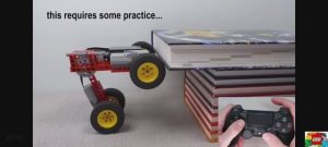 Заставляем машину лего ПРЕОДОЛЕВАТЬ препятствия