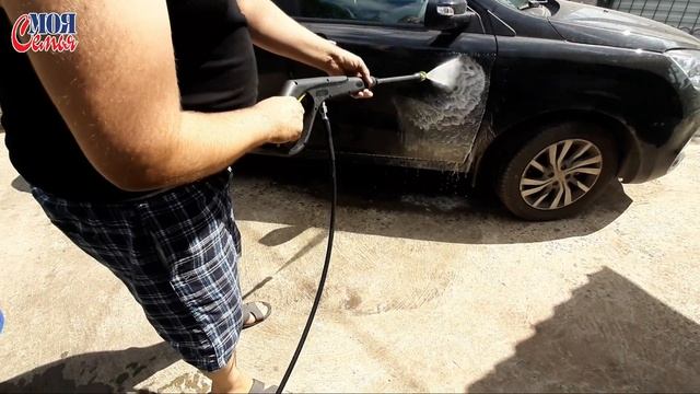 Обзор автомойки высокого давления HUTER  M165-PW// распаковка мойки Huter// бюджетная автомойка