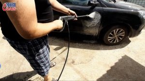 Обзор автомойки высокого давления HUTER  M165-PW// распаковка мойки Huter// бюджетная автомойка