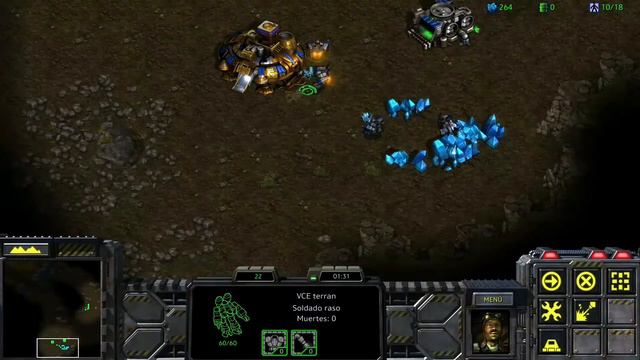 Starcraft Remastered | Terran | M1 Las tierras áridas (Español) | 2017 | Pc смотреть онлайн