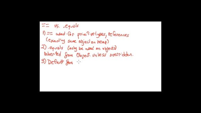 UCSB CS56: == vs. .equals in Java (part 1) смотреть онлайн