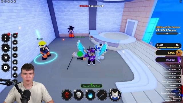 How To FIND ALL QUEST NPC LOCATIONS In Roblox Anime Fighting Simulator X! смотреть онлайн