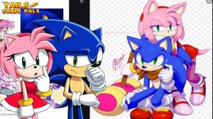 Sonic & Amy Google Themselves | Reacting to SONAMY!!! (FT Tails)