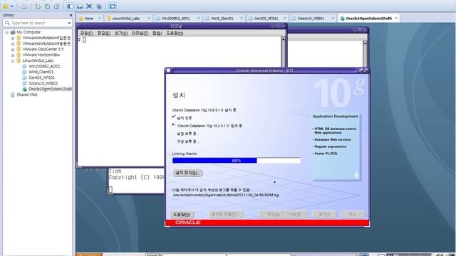 Oracle 10g Installation in Solaris10 x86 смотреть онлайн