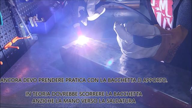 SALDATURA AL TIG CON BACCHETTE D'APPORTO | PRIMI PASSI | SALDATRICE PARKSIDE PMSG 200 A2 WELDING WI смотреть онлайн