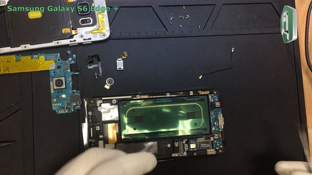 Замена экрана (дисплея) Samsung Galaxy S6 Edge Plus. Как разобрать Самсунг S6 Edge Plus. Инструкция