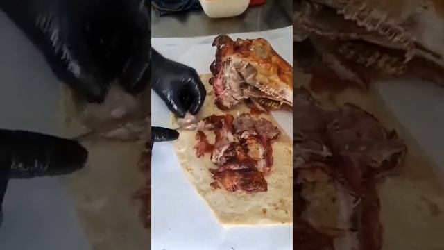 Гриль из бараньей головы