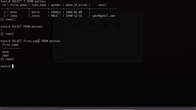 PostgreSQL: Select From | Course | 2019 смотреть онлайн