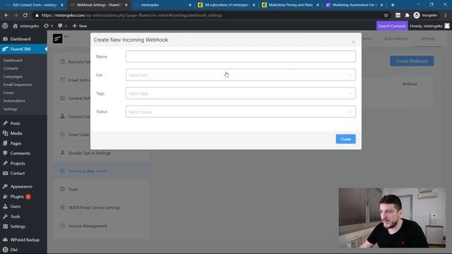 How to Connect FluentCRM with Contact Form 7 by using Webhooks смотреть онлайн