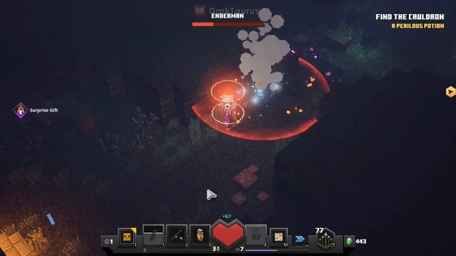 Enderman Mini Boss In Minecraft Dungeons