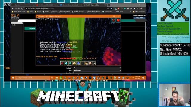 [Live] Minecraft 09/04/2020 - How To Edit SkillAPI, MythicMobs, CommandItems, EnchantmentAPI