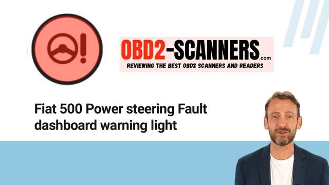 Fiat 500 Power steering Fault dashboard warning light смотреть онлайн