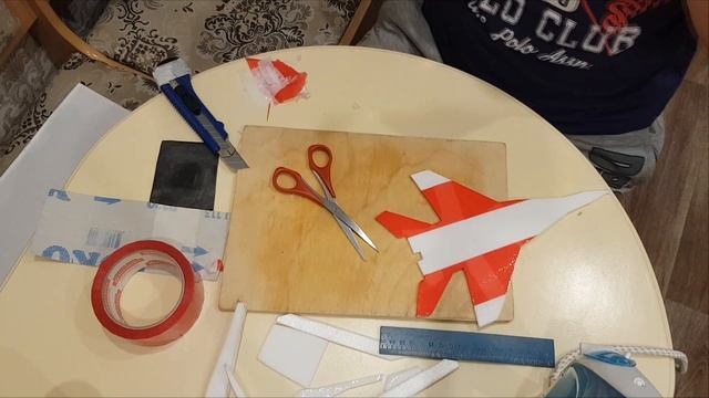 МИГ 29 из пенопласта. Просто и быстро! смотреть онлайн