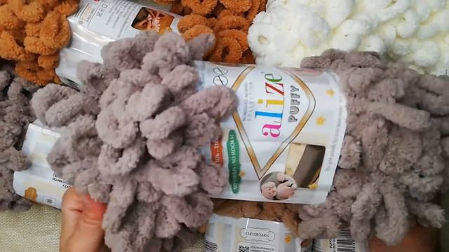 Пряжа АЛИЗЕ пуффи /ALIZE PUFFY Распаковка по номерам. Восторг. Закупка
