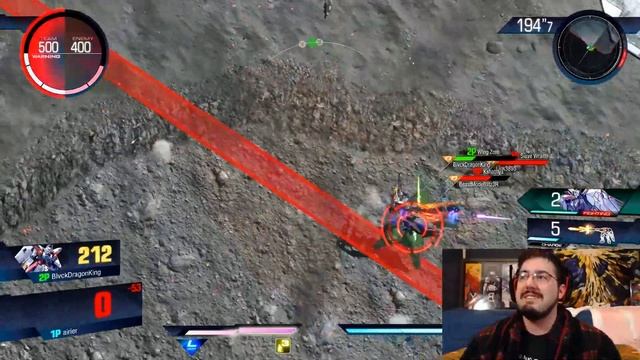 GIANT FREAKING ROBOTS!!!, Airier Plays Gundam Versus: Open Beta смотреть онлайн