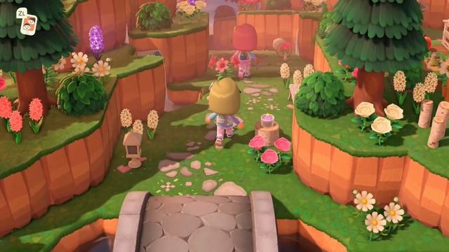 Pink Fairy Forest Island Tour | 5 Star island Tour Animal Crossing New Horizons смотреть онлайн