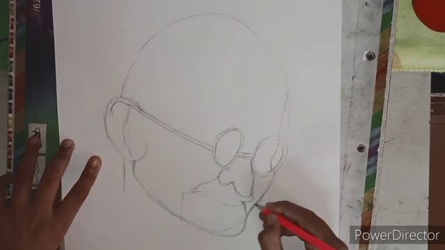 Independence day special sketch of Gandhiji.algorithmic boost request - 20000000 - #ytboostrequest смотреть онлайн