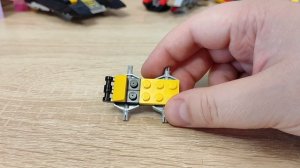 Собираю мини-бульдозер из  Lego