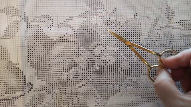 Первые вышивальные процессы 2021 года. Вышивка крестом , бисером и в технике гобелен. смотреть онлайн