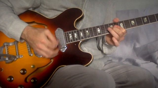 1966 Gibson ES-330 w/Fast Neck, Bigsby and huge tone. Best Year 330. смотреть онлайн
