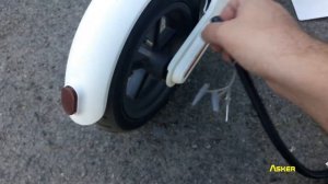 Накачиваем шины Xiaomi Mijia M365. Asker