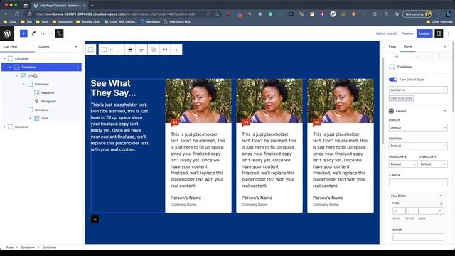 Super-charge your TESTIMONIALS with dynamic query loops and ACF! смотреть онлайн