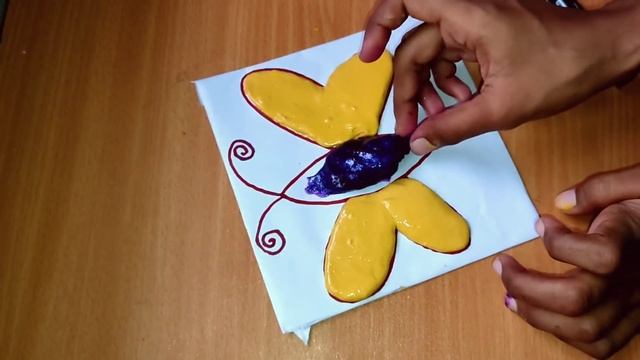 Homemade Slimeல drawingகா?? 3D look Drawing, Coloring with Homemade Slime смотреть онлайн