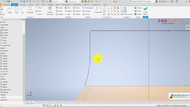 Inventor 2020 Tutorial #145 | Advanced Surface Modeling How To Make A Bottle